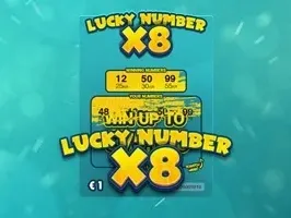 Lucky Numbers x8 screenshot